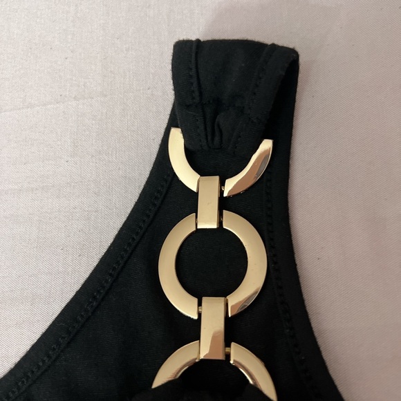 O-Ring One-Shoulder Crop Top S - Picture 2 of 3